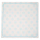 Daylily Napkins, Set of 4 | Brighten up your table with these colorful hand-printed cotton napkins featuring a playful ricrac border.