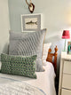 Harbor Stripe Pillow Cover | Transform your home decor effortlessly with our stylish block-printed pillow covers. Mix and match to add a splash of personality and a fresh, vibrant touch to any room. Stripes and florals are a forever favorite! These hand-p
