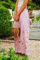 Inslee Olivia Pareo | From our Inslee Fariss collab, the Olivia block print sarong pareo features scattered butterflies on cotton voile—breezy, flattering, and sunshine ready.