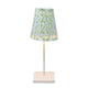 Honeysuckle Shade for Cordless Lamps | Introducing our new line of lamp shades designed to work with everyone's favorite Poldina Pro and Mini cordless lamps. Handmade in our signature block prints, these shades have no harp or clip fitting, but will rest
