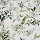 Inslee Claiborne Linen Tablecloth | The Claiborne linen block print tablecloth features Inslee Fariss’s hand-painted blue blossoms and vines on crisp white—effortless, elegant, and summer-ready.