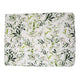 Inslee Claiborne Linen Tablecloth | The Claiborne linen block print tablecloth features Inslee Fariss’s hand-painted blue blossoms and vines on crisp white—effortless, elegant, and summer-ready.
