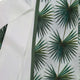 Inslee Georgia Pareo | Part of our Inslee Fariss collab, the Georgia block print sarong pareo features soft green palms on cotton voile—breezy, flattering, and made for sunny days.