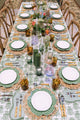 Lily of the Valley Tablecloth | Our Lily of the Valley block print tablecloth is vibrant, expressive, and the perfect shade of green—a cheerful pick-me-up for your table any time of year.