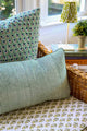 Harbor Stripe Pillow Cover | Transform your home decor effortlessly with our stylish block-printed pillow covers. Mix and match to add a splash of personality and a fresh, vibrant touch to any room. Stripes and florals are a forever favorite! These hand-p