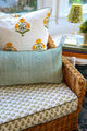 Harbor Stripe Pillow Cover | Transform your home decor effortlessly with our stylish block-printed pillow covers. Mix and match to add a splash of personality and a fresh, vibrant touch to any room. Stripes and florals are a forever favorite! These hand-p